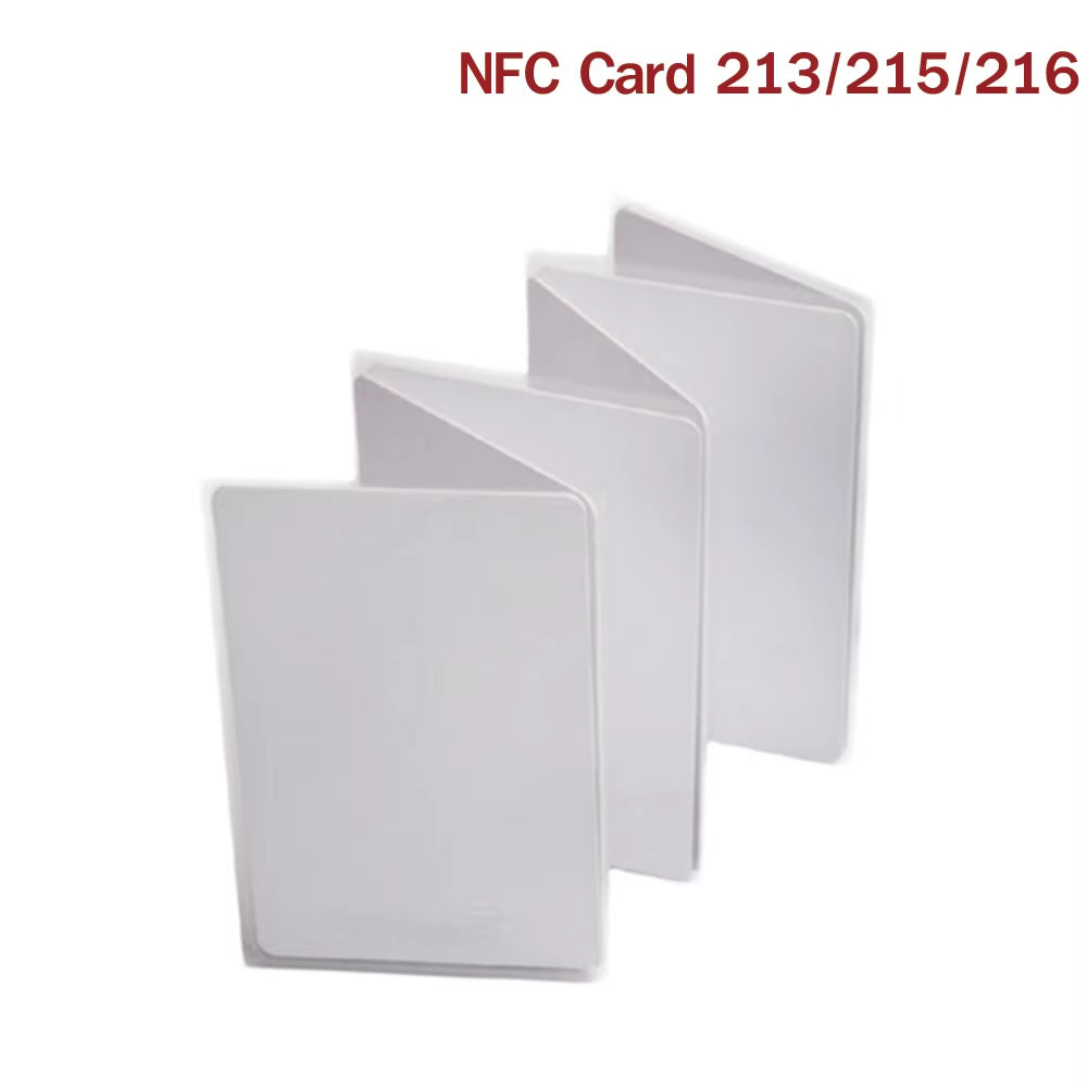 5Pcs NT/AG 213/215/216 NFC Card Tag Can Written by Tagmo Works with Switch Available for All NFC Mobile Phone