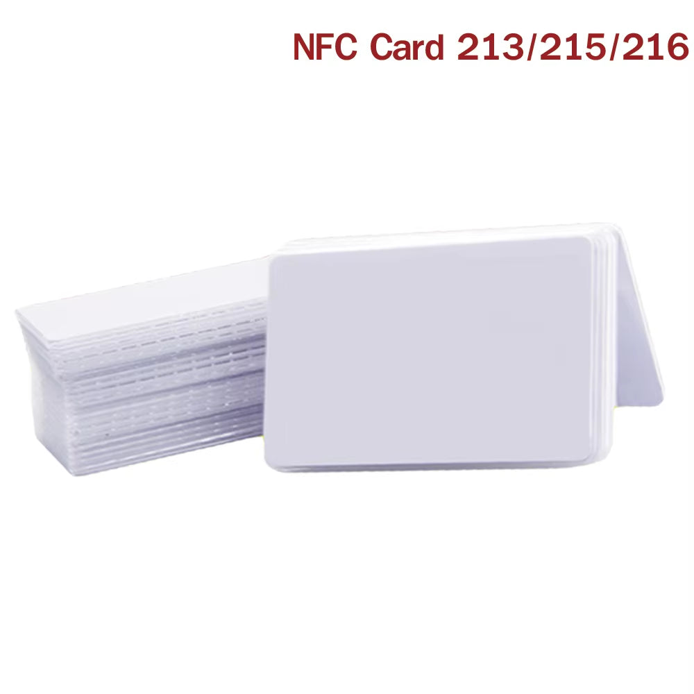 5Pcs NT/AG 213/215/216 NFC Card Tag Can Written by Tagmo Works with Switch Available for All NFC Mobile Phone