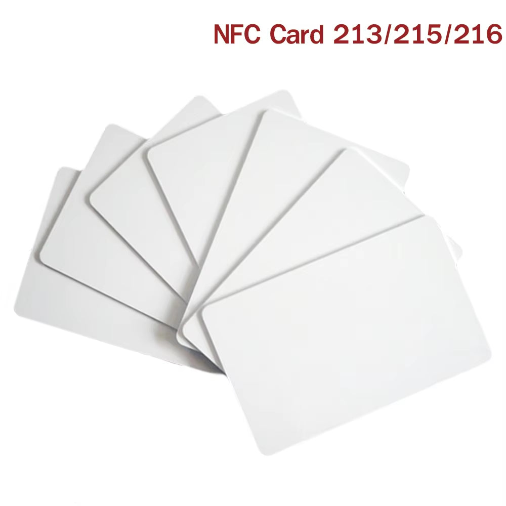 5Pcs NT/AG 213/215/216 NFC Card Tag Can Written by Tagmo Works with Switch Available for All NFC Mobile Phone