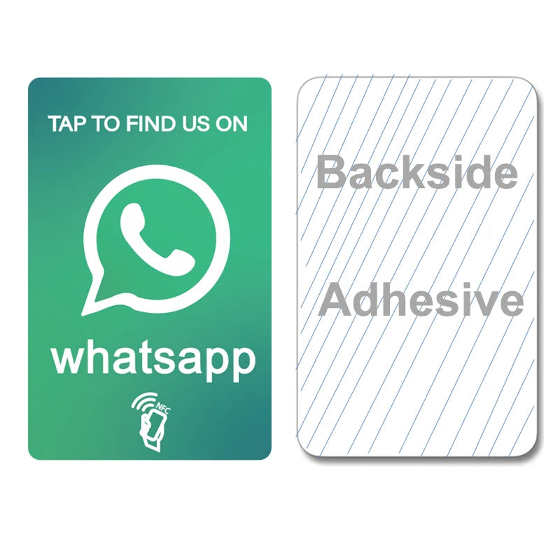 Standard NFC Instagram Google Review Cards Android/Iphone Tap URL Writing Social Business Review Cards