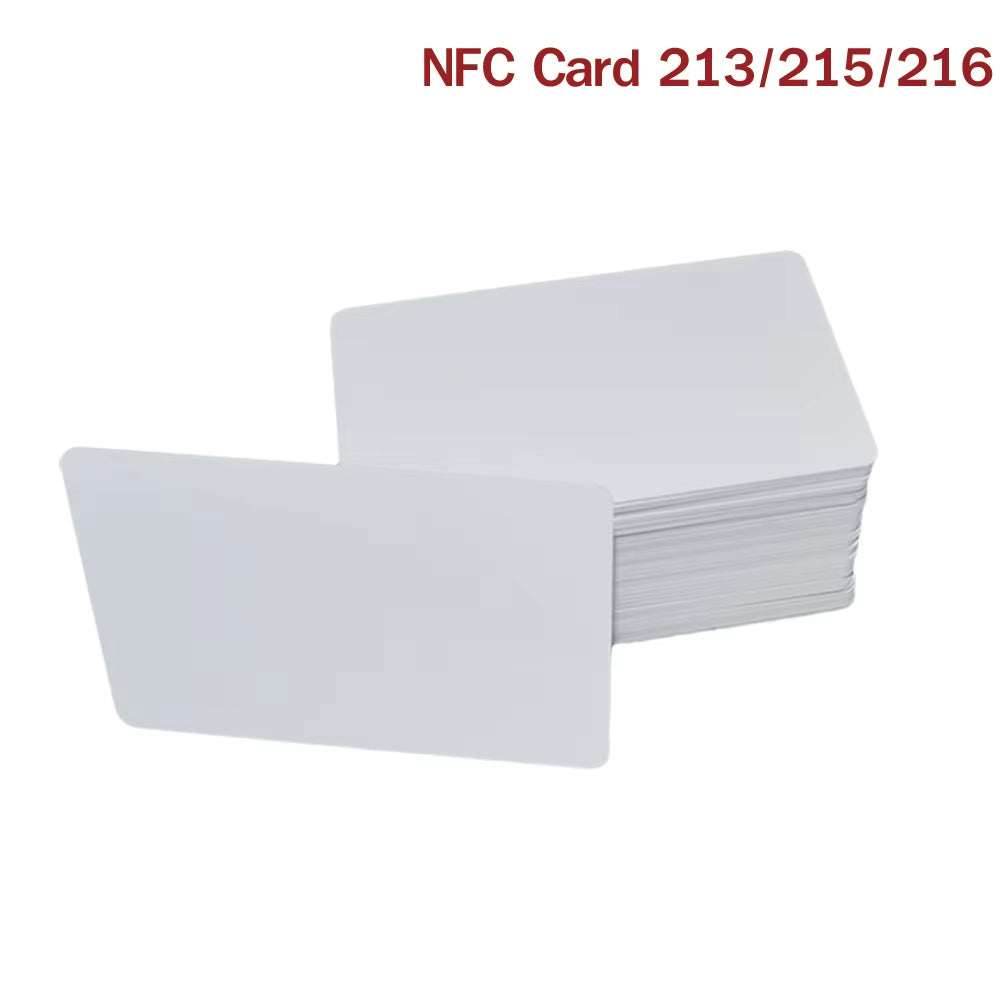 5Pcs NT/AG 213/215/216 NFC Card Tag Can Written by Tagmo Works with Switch Available for All NFC Mobile Phone