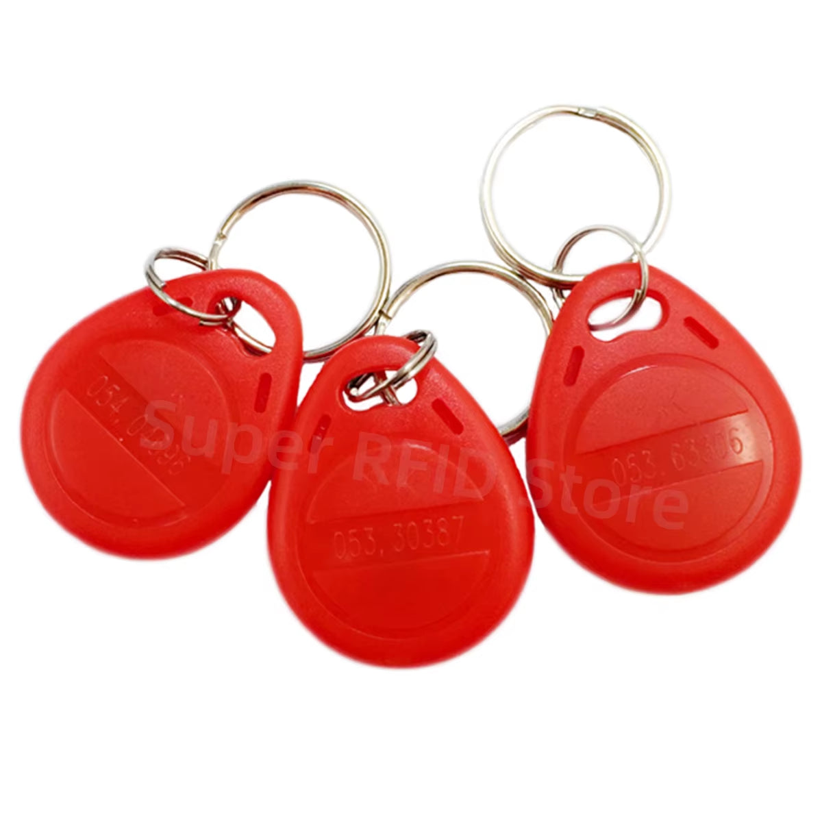 10/20Pcs RFID Keyfob125Khz Read-Only TK4100 EM4100 Proximity Smart Access Control ID Keychain Token Tag Access Control Card